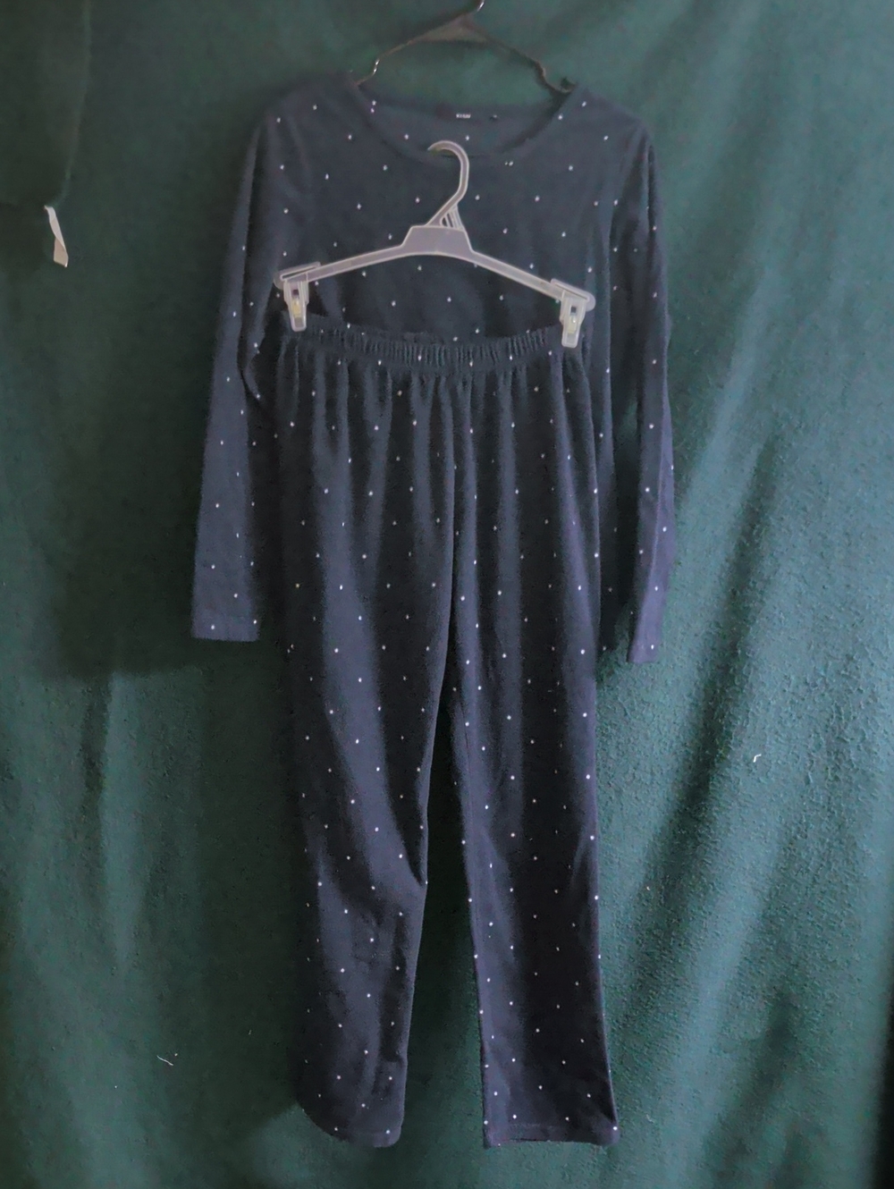 Women's Navy Star Print Pajama Set